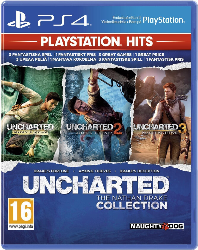 Uncharted Collection - Playstation Hits - Playstation 4