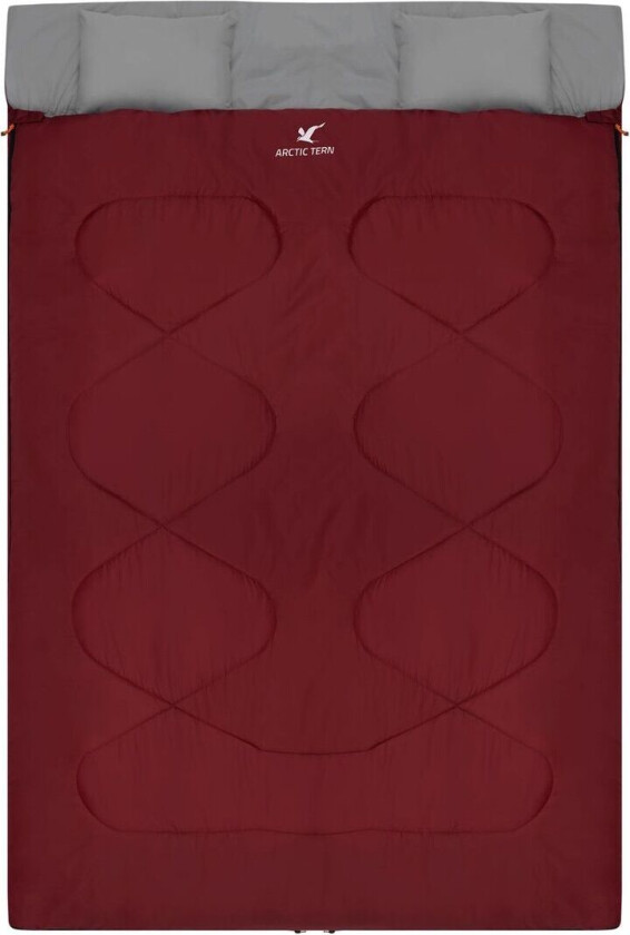 Arctic 2 Person Camping Sleeping Bag Red OneSize, Red