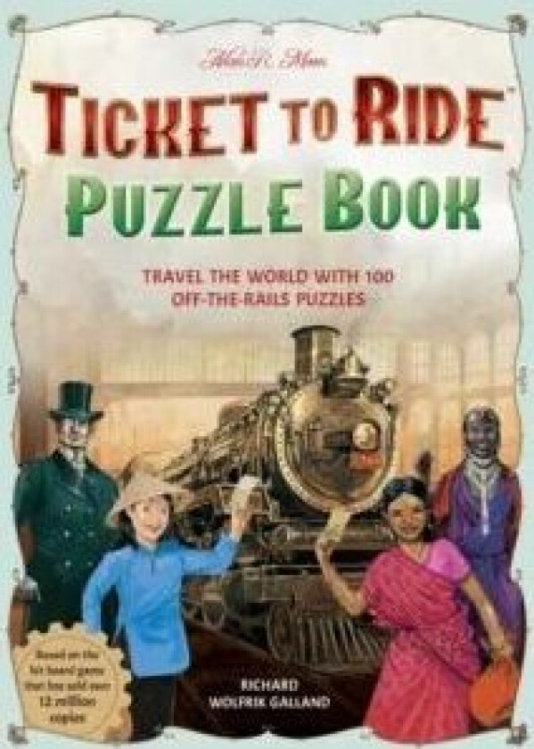 Ticket to Ride Puzzle Book av Richard Wolfrik Galland