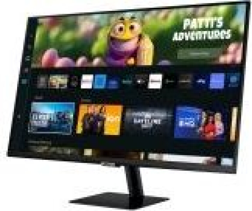 S27CM500EU - M50C Series - LED-skjerm - Smart - 27 - 1920 x 1080 Full HD (1080p) @ 60 Hz - VA - 250 cd/m² - 3000:1 - HDR10 - 4 ms - 2xHDMI - høyttalere - svart