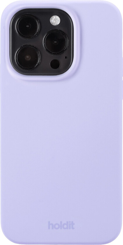Bilde av Holdit iPhone 15 Pro Soft Touch Silikon Deksel - Lavender