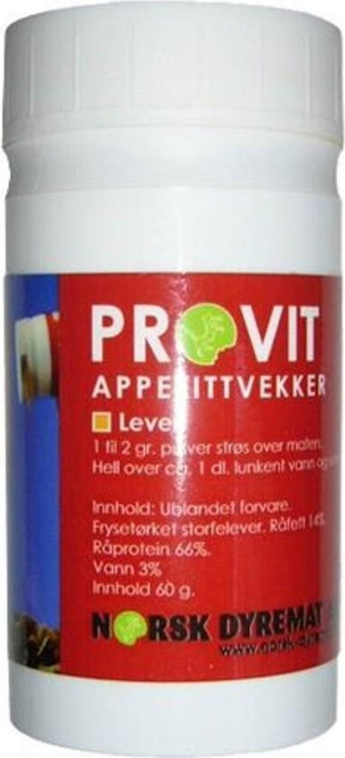 - Gobiten Appetittvekker Lever 60 g