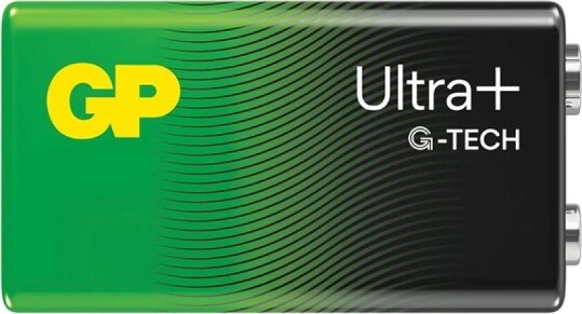 Ultra Plus 9 V-blokbatteri Alkali-mangan 9 V 1 stk