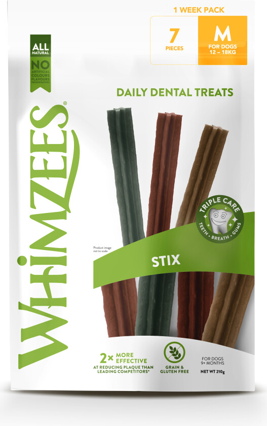 Tyggeben Stix Medium | 7 stk