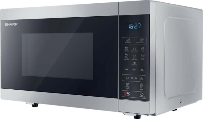 YC-MS51E-S - microwave oven - freestanding - silver/black