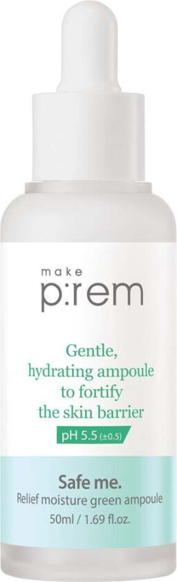 Make P:rem Safe Me. Relief Moisture Green Ampoule (30 ml)