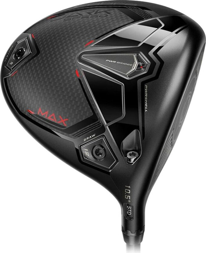 Darkspeed Max Driver Høyre 10,5° Regular Ust Lin-Q M40x Red 50 F3