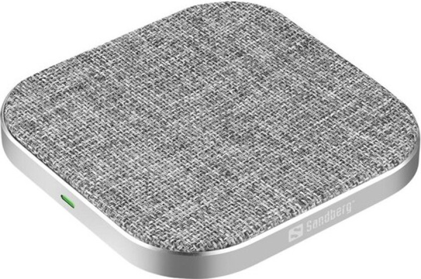 Trådløs Lader 15W USB-C - Grå