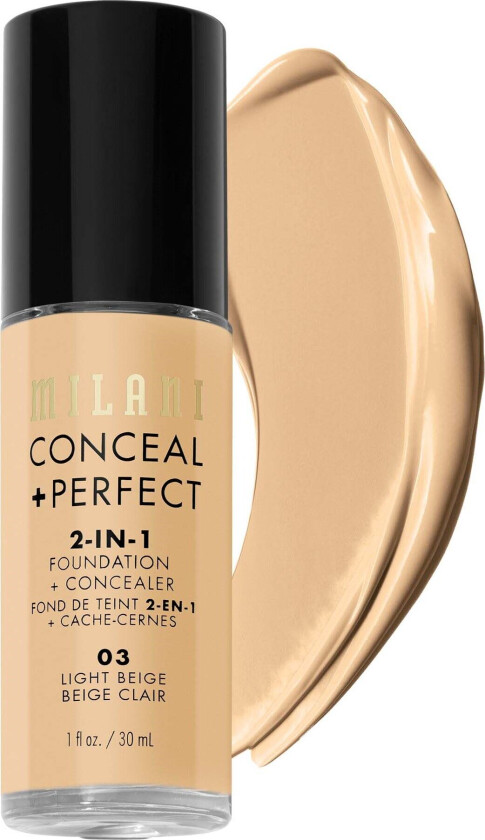 Conceal & Perfect Liquid Foundation Light Beige