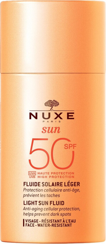 Bilde av Nuxe Sun Fluid Spf, 50 ml Nuxe Solkrem