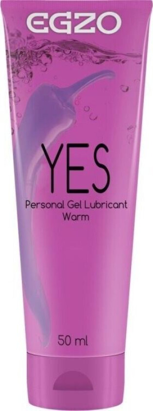 EGZO_Yes Personal Gel Glidemiddel stimulerende og varmende glidemiddel 50ml