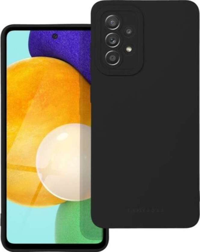 ROAR Roar Luna-deksel - for Samsung Galaxy A52 5G / A52 LTE (4G) / A52s 5G svart