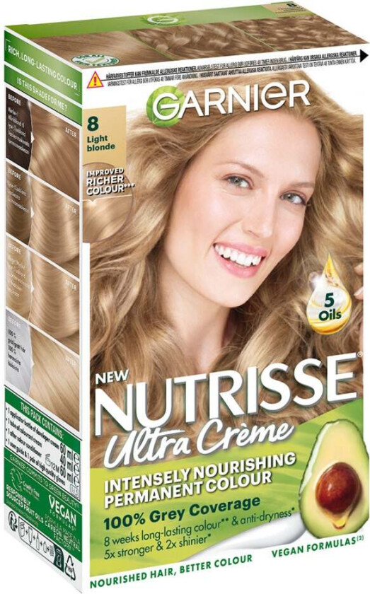 Cream Medium Blond 8 160ml Garnier
