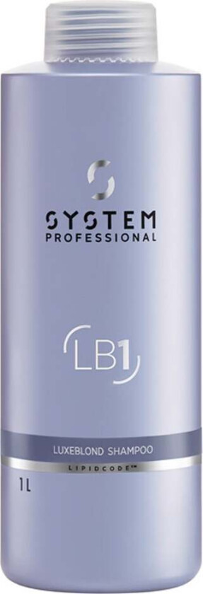 System Professional LuxeBlond Shampoo 1000ml