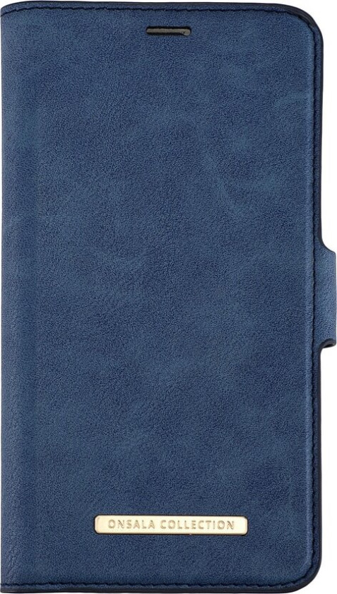 iPhone 12 Pro / 12 Collection Wallet Skinndeksel med Lommebok - Blå