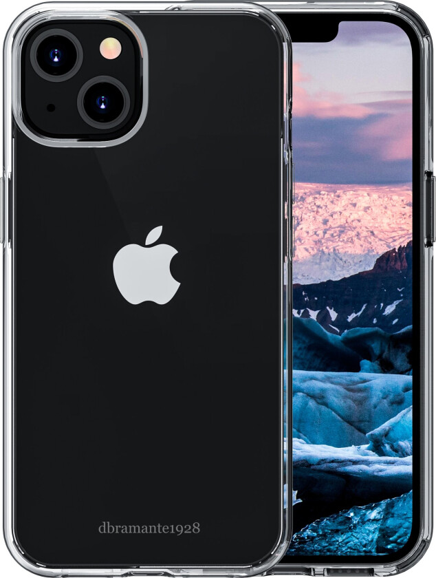 dbramante1928 iPhone 13 Iceland Pro Deksel - 100% Resirkulert Plast - Gjennomsiktig