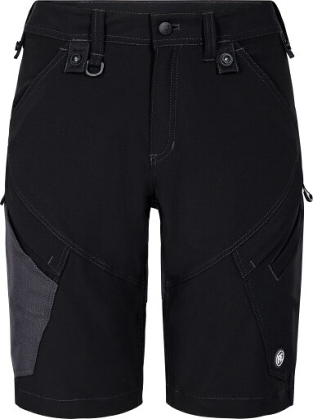 X-treme shorts 6366, 4-veis stretch, sort, størrelse 92