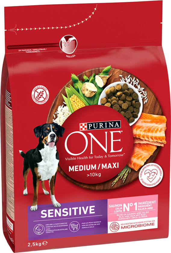 Purina One Med/Max Sensitive 2,5kg