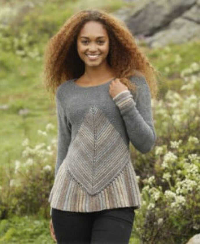 Tauriel by DROPS Design - Genser Strikkeoppskrift str. S - XXXL - XXX-Large