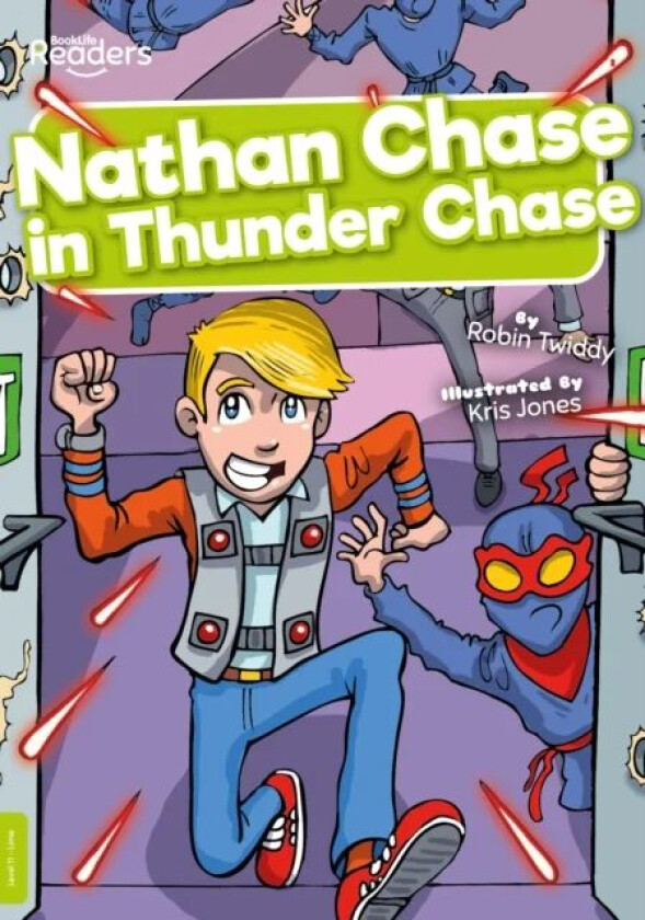 Nathan Chase in Thunder Chase av Robin Twiddy