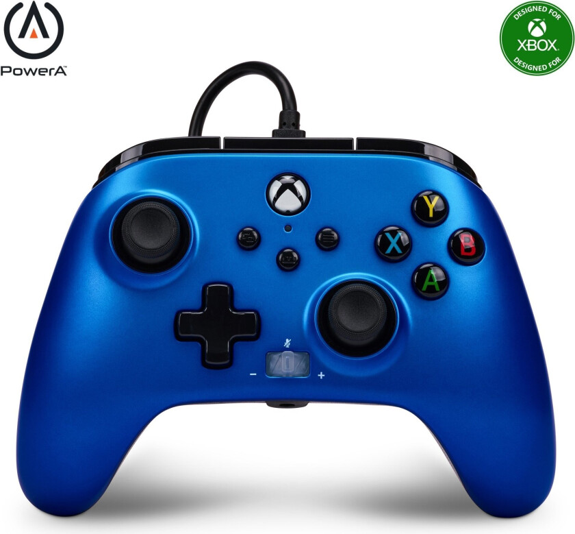 Enhanced Wired Controller for Xbox Series X|S - Sapphire Fade - Microsoft Xbox Series S