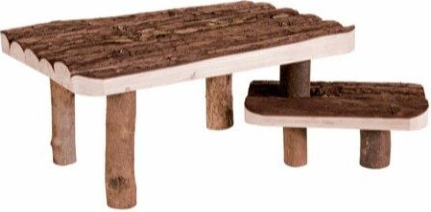 Bilde av Shelter/platform chinchillas bark wood 37 × 17 × 28 cm