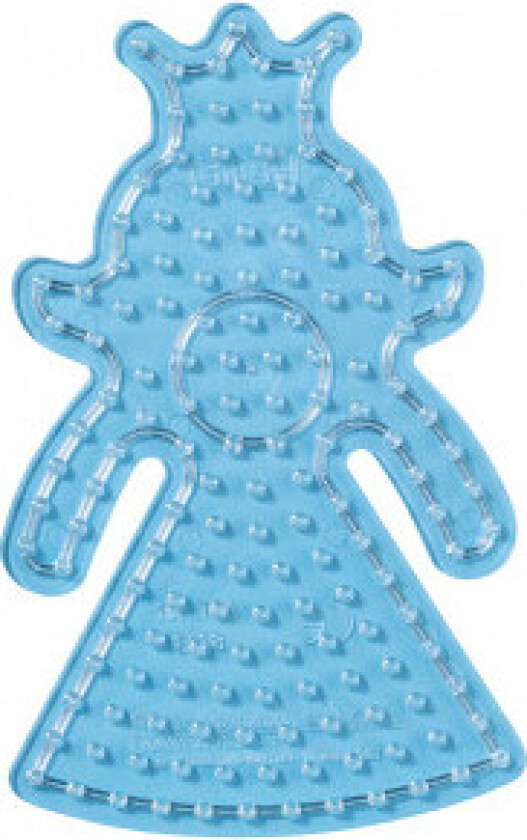 Maxi Perleplate 8223 Prinsesse Transparent - 1 stk