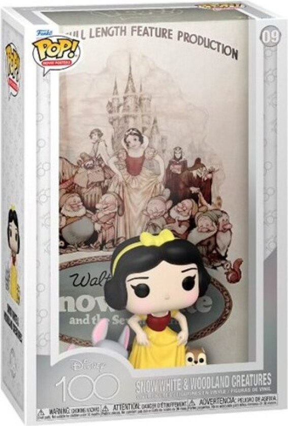 ! POP AND Movie Poster Disney Snowwhite