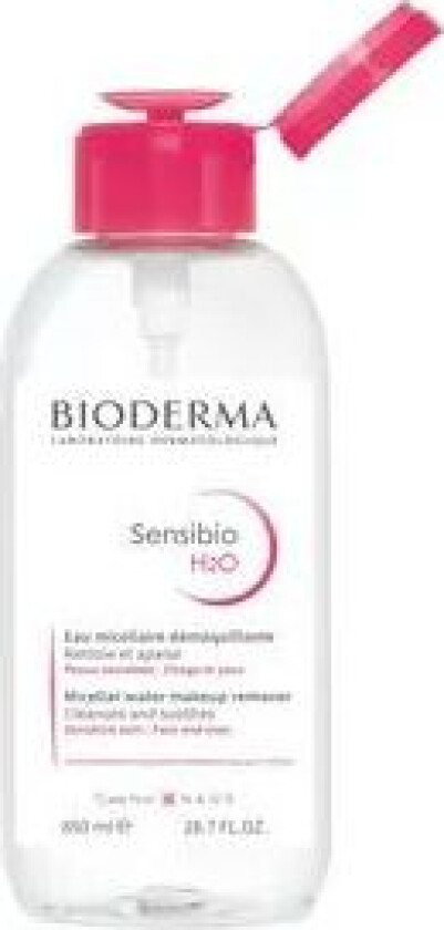 Bioderma Sensibio H2O Micellarvann m/pumpe, 850 ml