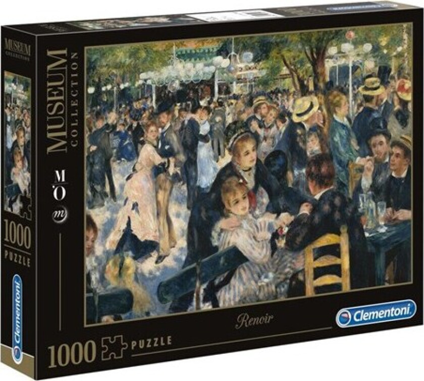 Puslespill 1000 Renoir Dance At Le Moulin Clemento