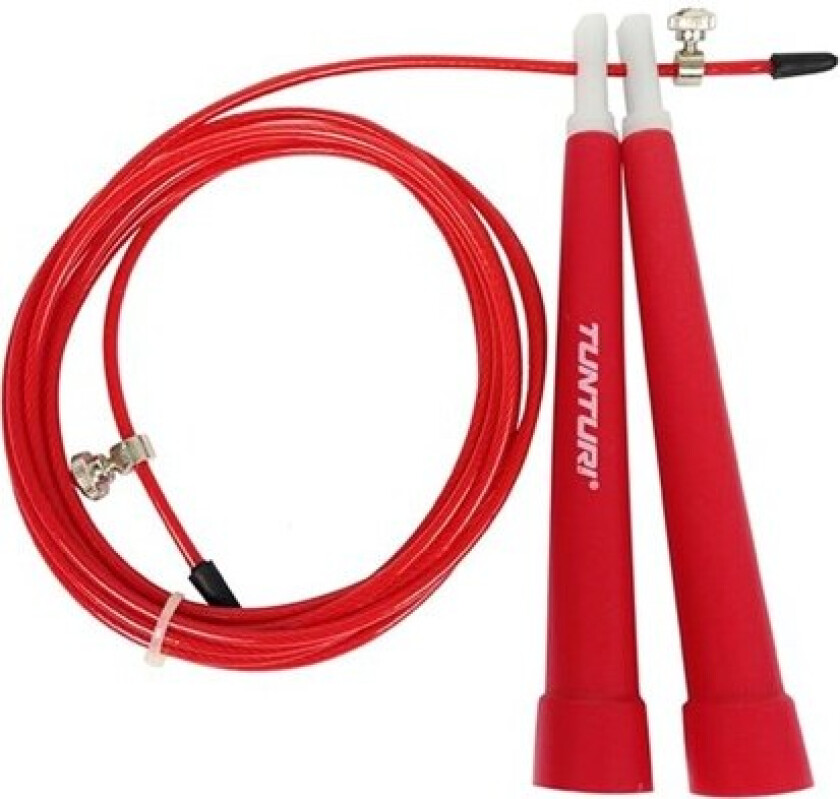 Steel Skipping Rope Red