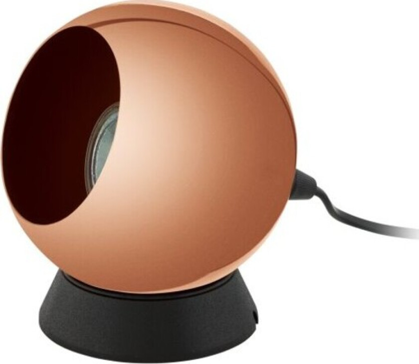 Petto 1 bordlampe, blank kobber