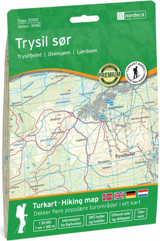 Trysil Sør 1:50 000