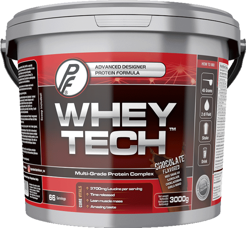 Proteinfabrikken Whey Tech Sjokolade 3000g