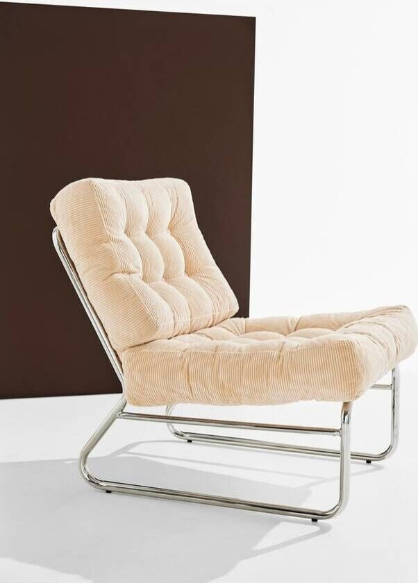 Luca lenestol i kordfløyel Manchester Beige