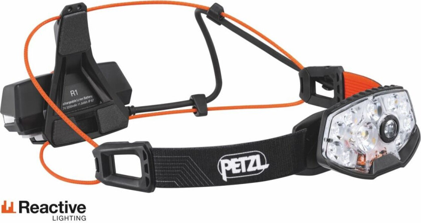 Nao Rl Headlamp Black/Orange NS