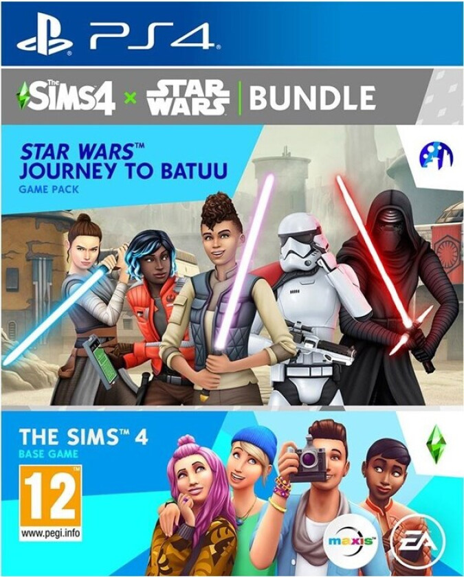 The Sims 4 Star Wars: Journey To Batuu - Base Game - Sony PlayStation 4 - Virtual Life