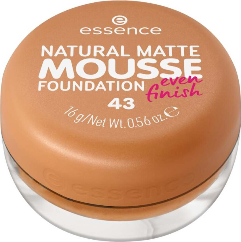 Mousse Sminkefoundation Essence NATURAL MATTE Nº 43 16 g