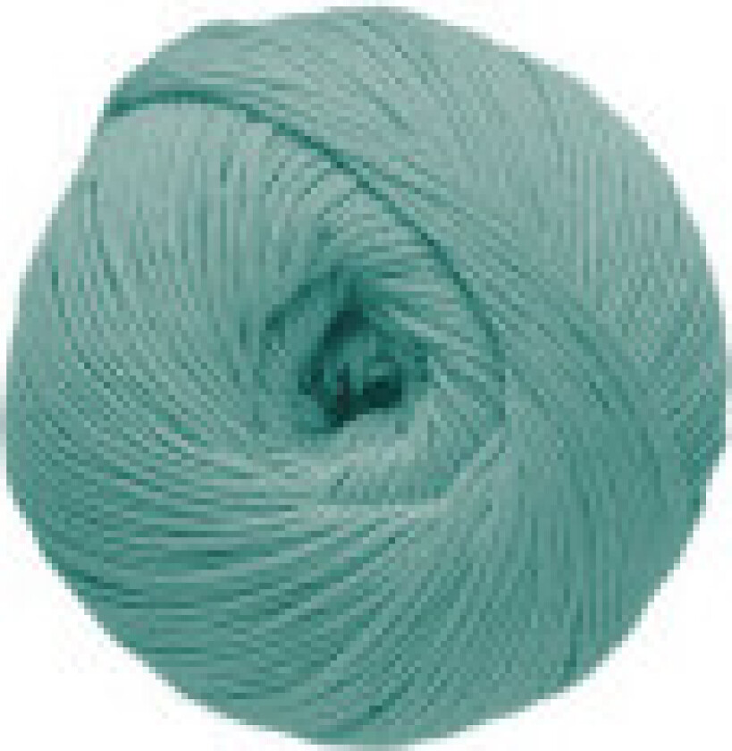 Natura Just Cotton Garn Unicolor 20 Lys turkis