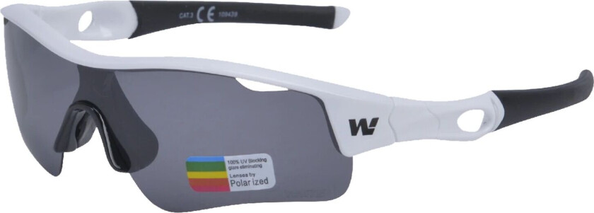 Pro Polarized 3x Lenses, multisportbrille, unisex WHITE/BLACK