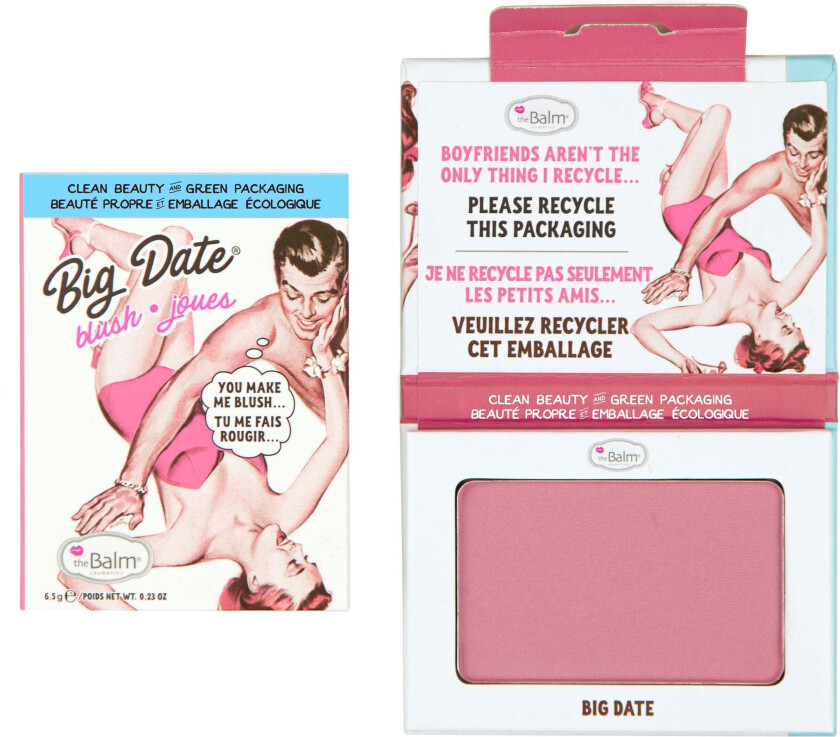 the Balm Big Date Blush,  the Balm Rouge