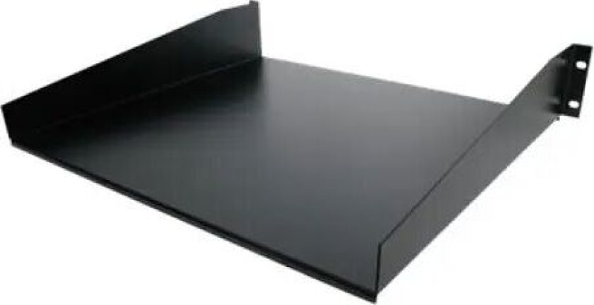 Startech Black Standard Universal Server Rack Cabinet Shelf 19" 20kg