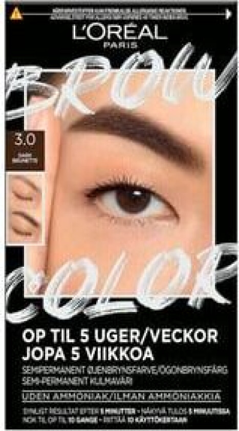 Brow Color Semi-Permanent Eyebrow Color 3.0 Dark Brunette