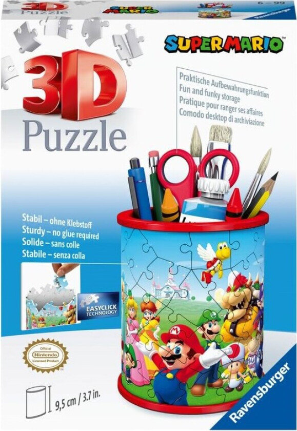 Super Mario Pencil Cup 54p