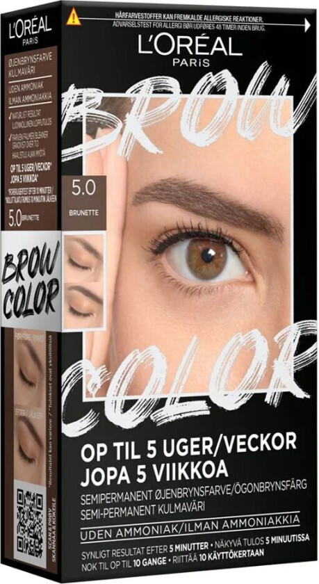 Bilde av Brow Color Semi-Permanent Eyebrow Color 5.0 Brunette