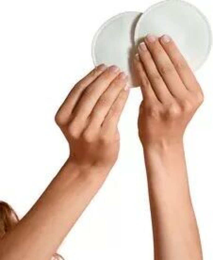 Ammeinnlegg Vaskbare Hvid 6 stk