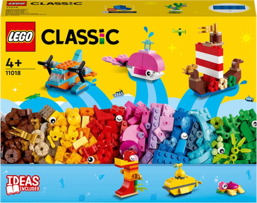 Lego Classic - Kreativ Lek Til Havs 11018