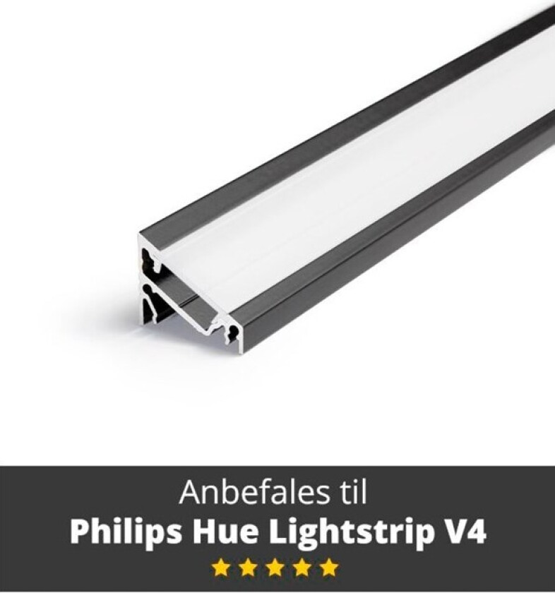Aluminum Strip - Model C til Philips Hue and LIFX - 1 meter