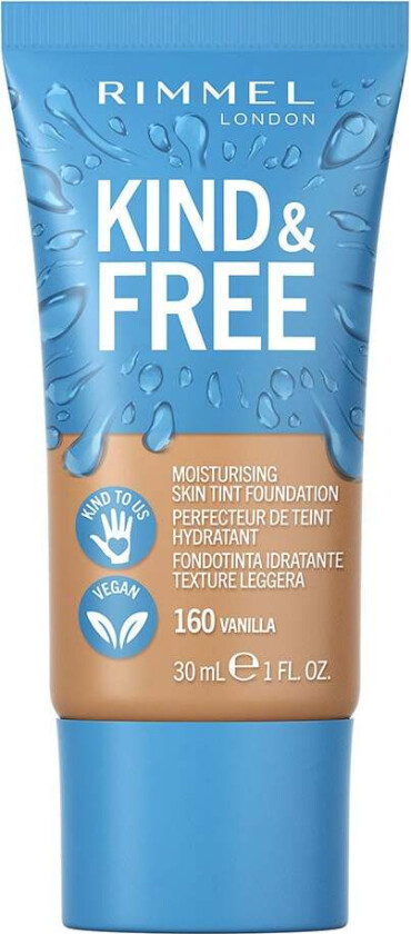 Kind & Free Moisturising Skin Tint Foundation 160 V