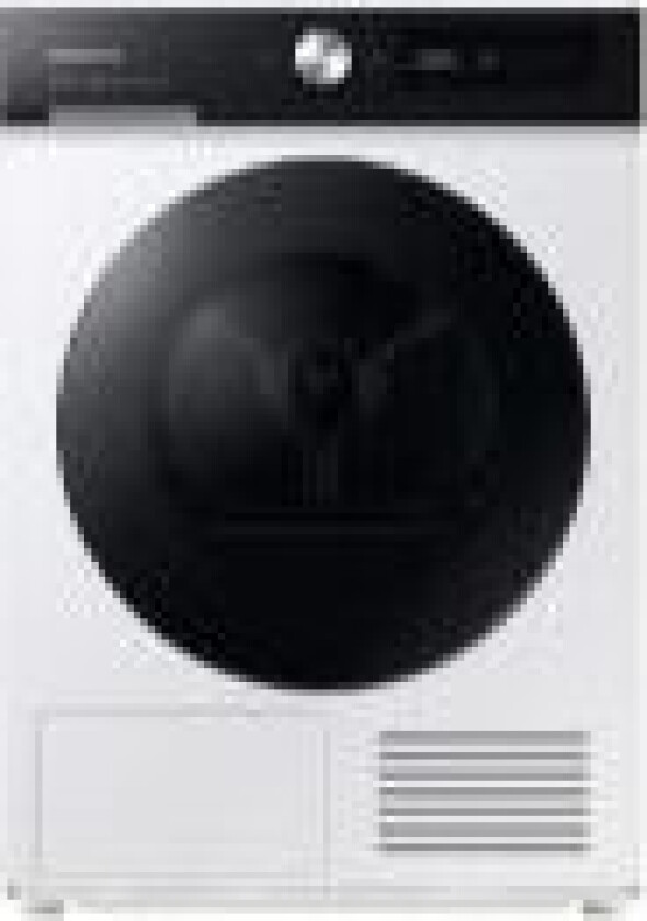 DV90BB7445GES7, Frittstående, Frontmatet, Kondensasjon, Hvit, Rotasjon, Berøringskontroll, Riktig/Høyre